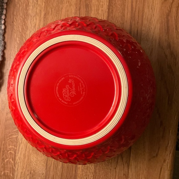 EUC Pioneer Woman Retired “Fleur” 6-pc Nesting Mixing Bowl Set with Lids - Picture 9 of 9